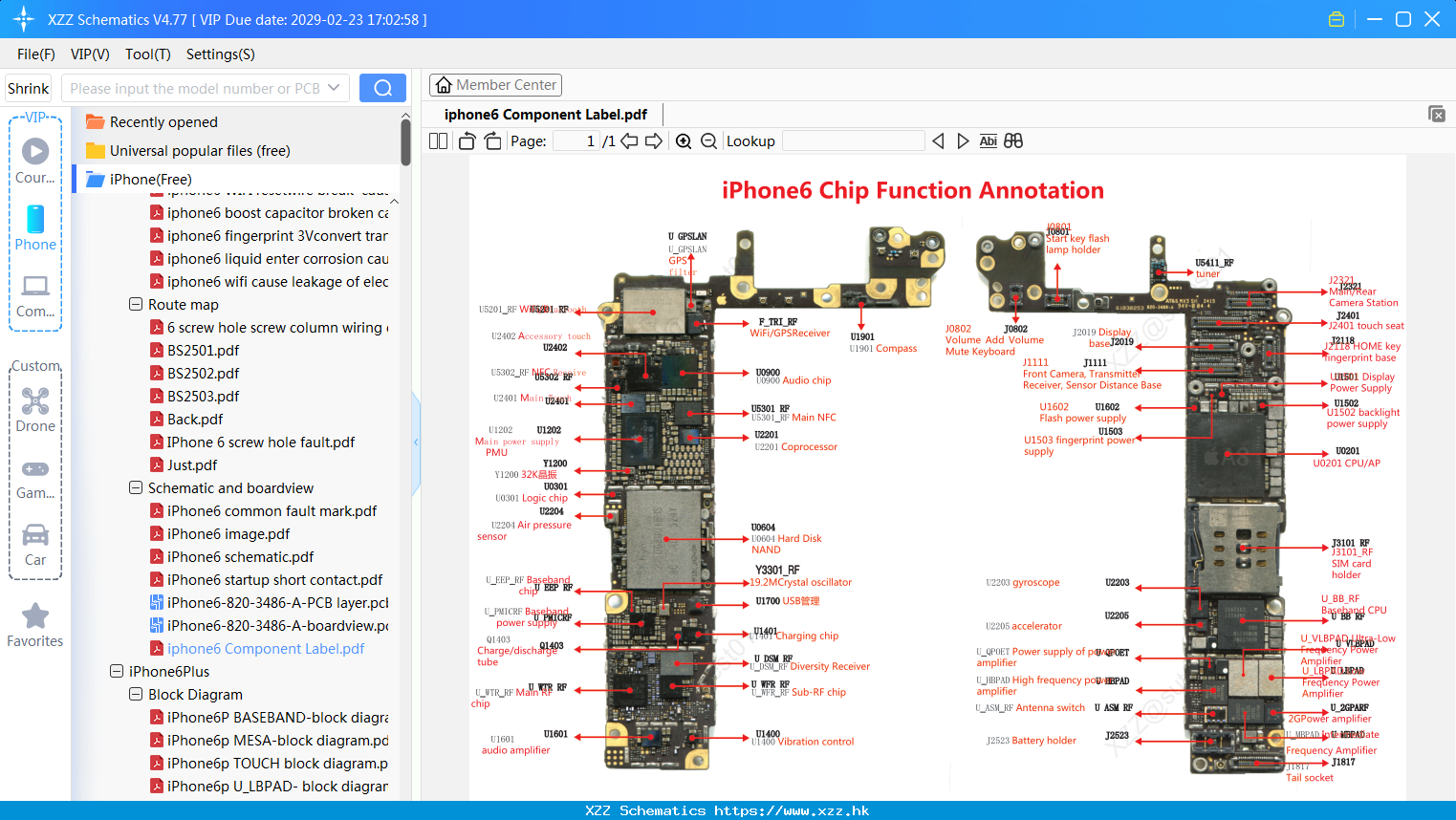 Iphone6 Component Label